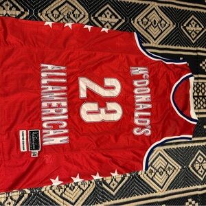 Duplicate jersey have 2.  McDonald’s all American basketball jersey size 54.